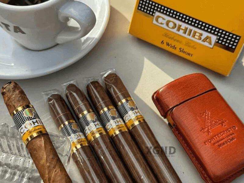 Thiết kế nhỏ gọn của Xì gà Cohiba wide short